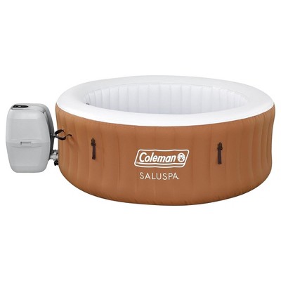 Coleman Ponderosa 4-Person Round Inflatable Hot Tub with EnergySense Cover