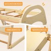 Toddler Indoor Gym Playset, 7-in-1 Wooden Jungle Gym with Monkey Bar, Tent, Rings, and Climbing Structure for Kids - 2 of 4