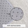 Acekool Ultra Soft Shaggy Rug, Non-Slip Plush Indoor Carpet, Tie-Dye & Solid Colors for Living Room, Bedroom – Multiple Sizes - 4 of 4