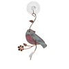 Ganz 9.0 Inch Bird Sun Catcher Flower Suction Cup Stained Glass And Suncatchers - 3 of 3