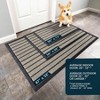 Durable Door Dirt Trapping Outdoor Welcome Mats Non - Slip Low Profile Front Doormat 30 inchx 17 inch Bright Beige - 3 of 4