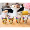 Silver Buffalo The Golden Girls Rainbow 1.5-Ounce Mini Glasses | Set of 4 - 4 of 4