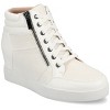 Journee Women's Clarity High Top Wedge Sneaker - 2 of 4