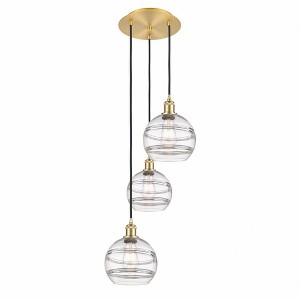 Rochester - 3 Light Cord Hung Multi Pendant In Industrial Style-30.38 Inches Tall and 14.5 Inches Wide - 1 of 1