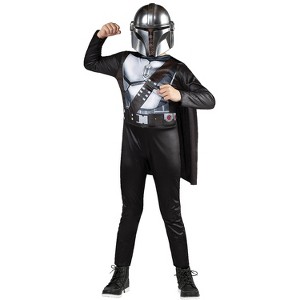 Jazwares Boys' The Mandalorian Costume - Size 4-6 - Black - 1 of 1