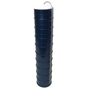 Standi Toys 1/64 Blue Plastic Silo (20x100) w/ Blower Pipe ST306 - 1 of 2