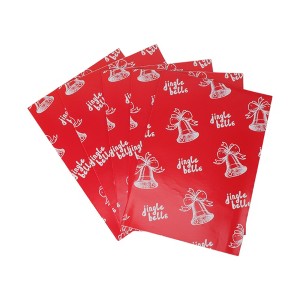 Unique Bargains Gift Wrap Paper Glossy Coated Paper 27.56" x 19.69" 5 Pcs - 1 of 4