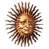 Design Toscano Sloane Square: Greenman Sun Wall Sculpture - 3 of 4