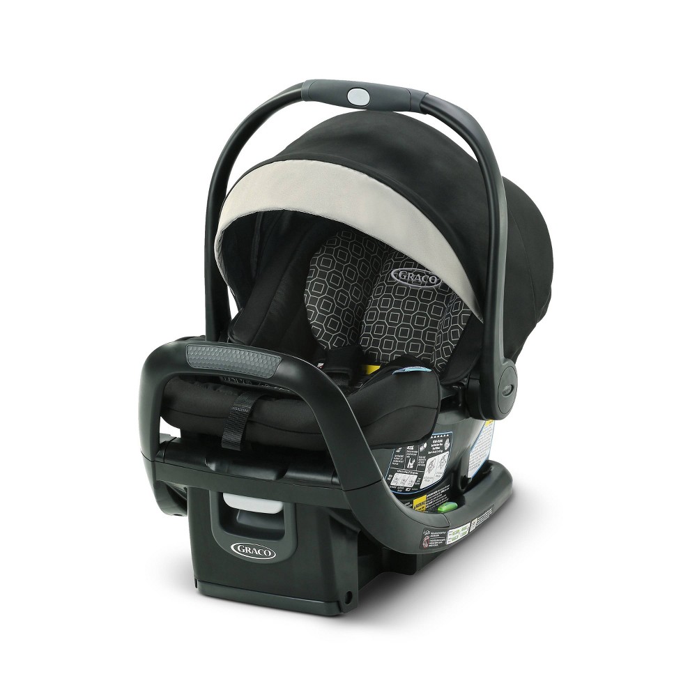 Graco SnugRide SnugFit LX infant car seat with anti-rebound bar