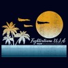 Juniors Womens Top Gun Retro Landscape Fightertown, USA T-Shirt - 2 of 4