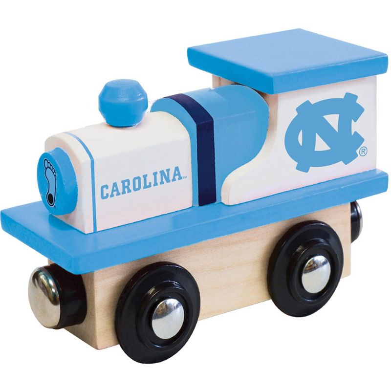 MasterPieces Officially Licensed NCAA UNC Tar Heels Wooden Toy Train Engine For Kids, 1 of 6