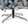 9ft Nearly Natural Pre-Lit LED Flocked Full Livingston Fir with Pinecones Artificial Christmas Tree Clear Lights: Indoor Use, Easy Setup - 4 of 4