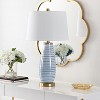 Eliana Table Lamp - 26.5 Inch Height - TBL4278 - Blue - Safavieh - 2 of 3
