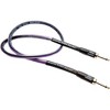 Analysis Plus Clear Oval Speaker Cable with 1/4" Straight to Straight 18 in. - 2 of 2