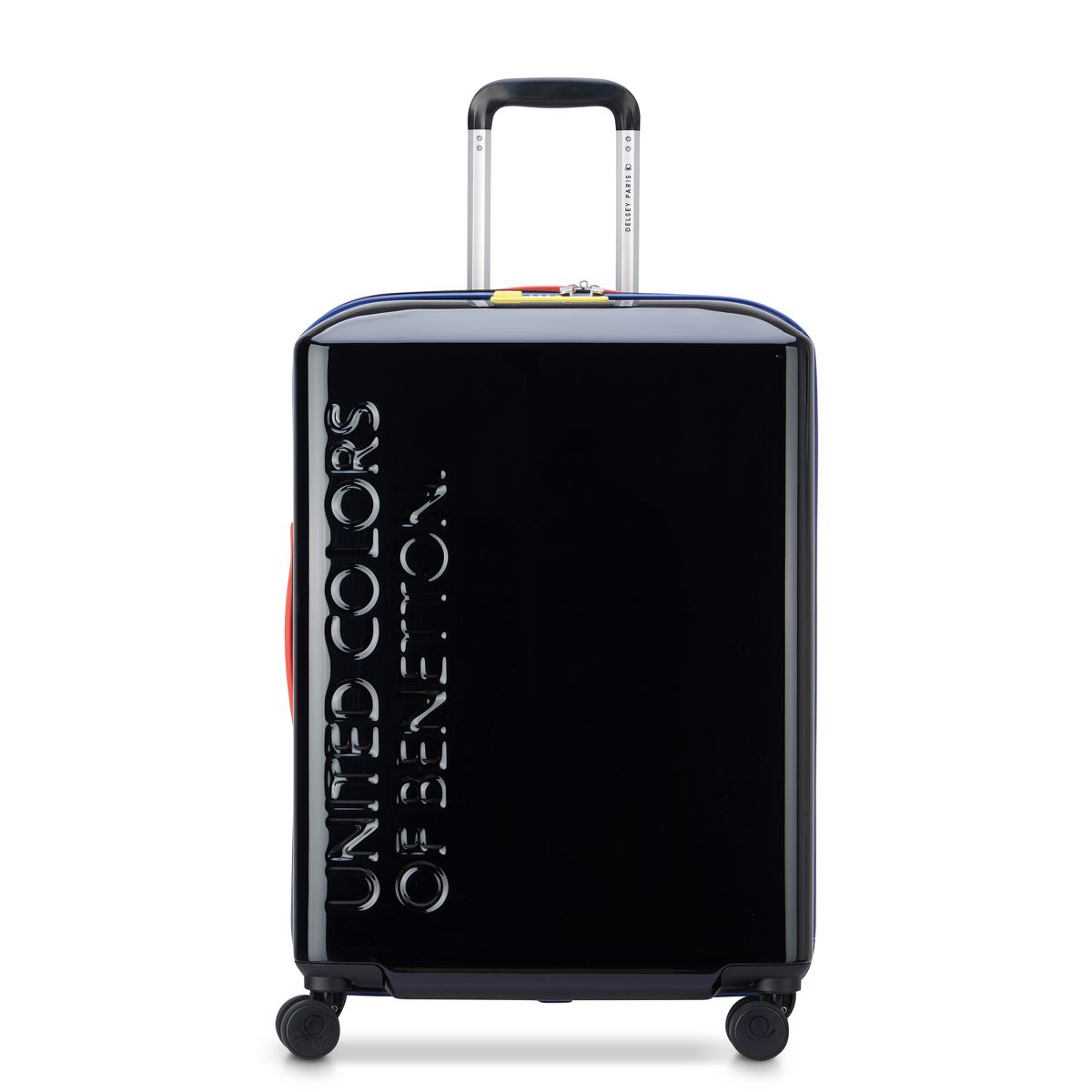 United Colors of Benetton x DELSEY PARIS Medium Checked 23" Hardside Spinner Suitcase