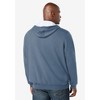 Boulder Creek by KingSize Men's Big & Tall Full-Zip Thermal Hoodie - 3 of 4