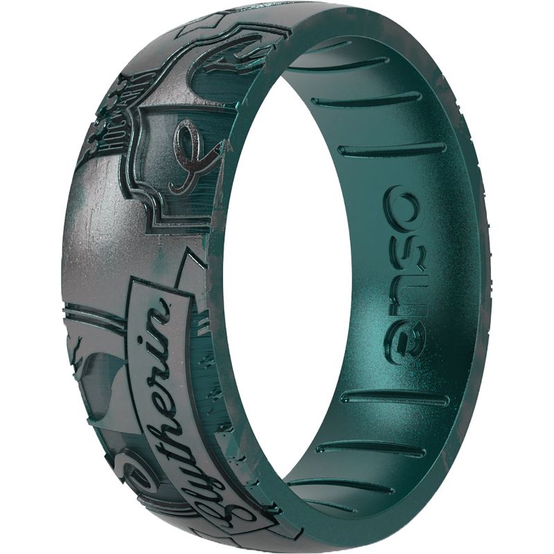 Enso Rings Harry Potter Slytherin Classic Silicone Ring, 1 of 3