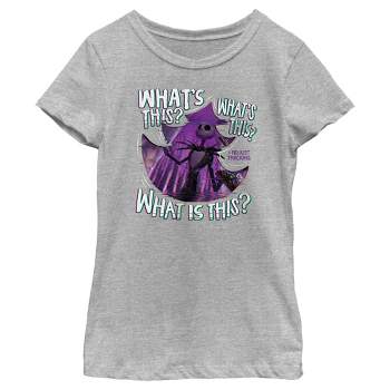 Girl's The Nightmare Before Christmas Jack Skellington What's This? T-Shirt