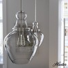 Hunter Fans 12" Maple Park Ceiling Light Brushed Nickel Finish - 1 Bulb, Indoor Use, Farmhouse Style Pendant - 3 of 4