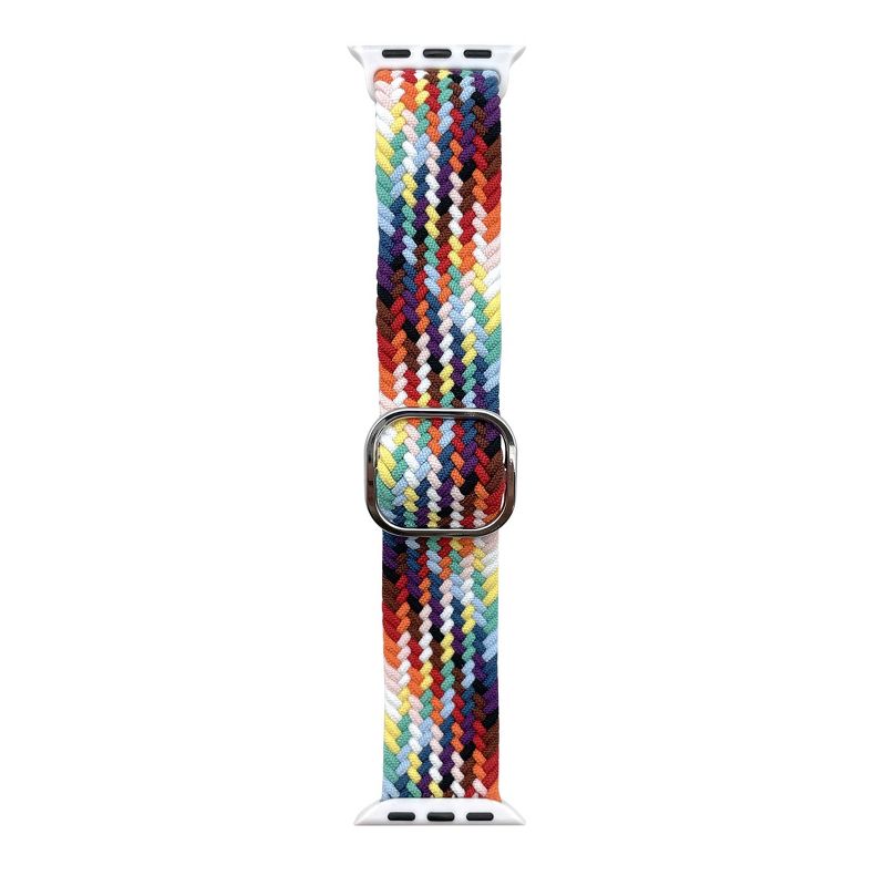 Olivia Pratt Mixed Color Braided Solo Loop Apple Watch Band, 1 of 6