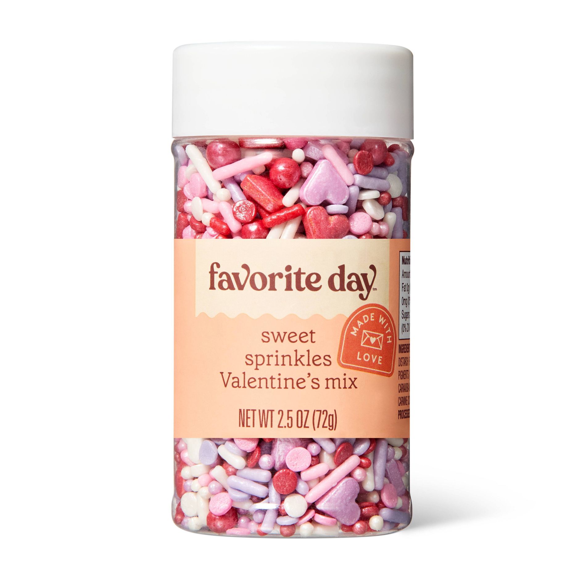 Valentine Mix Sprinkles - 2.5oz - Favorite Day™