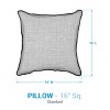 Split P Rustic Christmas Pillow Cover Set of 2 - 4 of 4