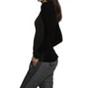 Women's Skinny Rib Vee Pullover - LABEL+thread - image 2 of 4