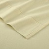 Pointehaven 180 GSM Brushed Cotton Solid Soft Flannel Deep Pocket Oversized Sheet Set - 4 of 4