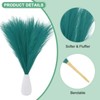 Unique Bargains Dried Plants Artificial Durable Small Fluffy Pampas Grass 7 Branches for Home, Office, Party 17.7 Inch - 2 of 4
