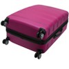 Rockland Melbourne Hardside Expandable Luggage with Spinner Wheels Magenta Checked Large 28" - 2 of 4