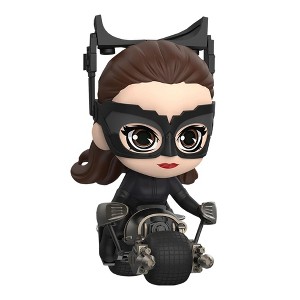 Hot Toys DC Batman The Dark Knight Rises Catwoman with Batpod Cosbaby (S) Bobblehead - 1 of 3
