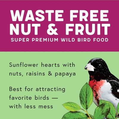 Melody Select 5lb Waste Free Nut &#38; Fruit Bird Food