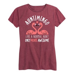 Women's - Instant Message - Auntimingo Short Sleeve Graphic T-Shirt - 1 of 4