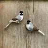 Gallerie II Chickadee Birds Clip  Christmas XMAS Ornament, Set of 2 - 3 of 3
