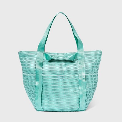 Zip Closure Tote Handbag - Shade & Shore™ Blue