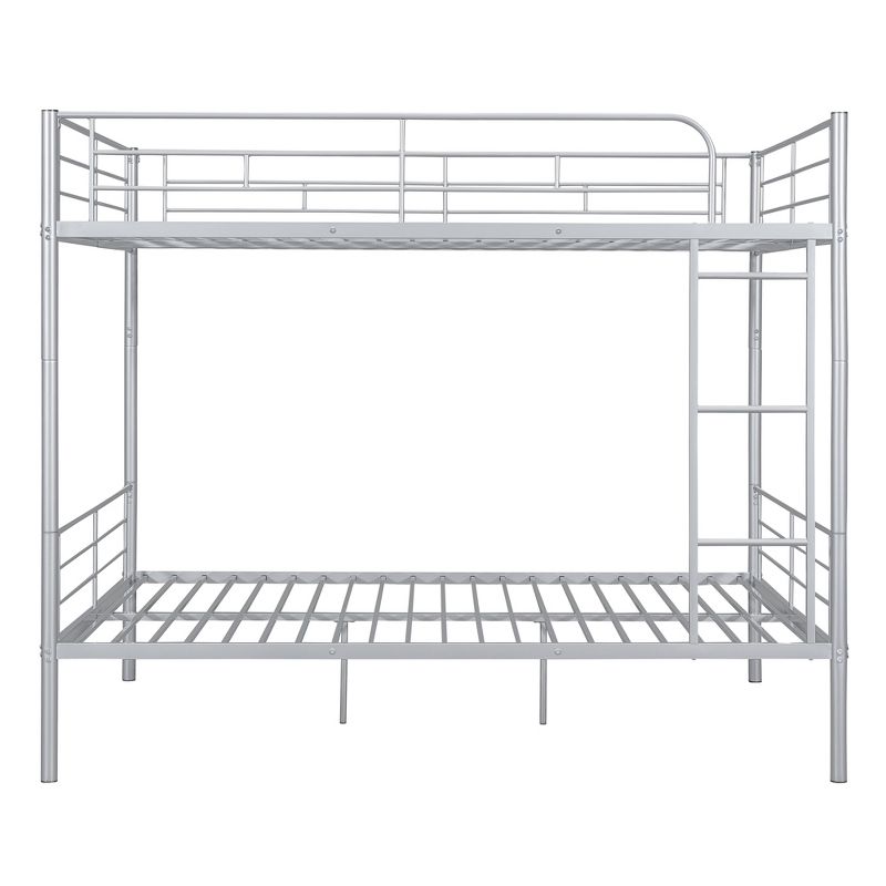Full Over Full Size Metal Bunk Bed - ModernLuxe, 5 of 9