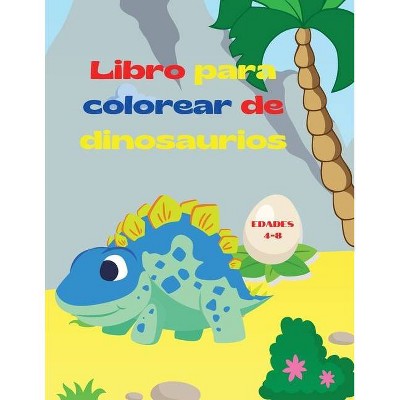 Libro para colorear de dinosaurios - by  Urtimud Uigres (Paperback)