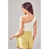 Women's One Shoulder Knit Top - DO+BE - 3 of 3