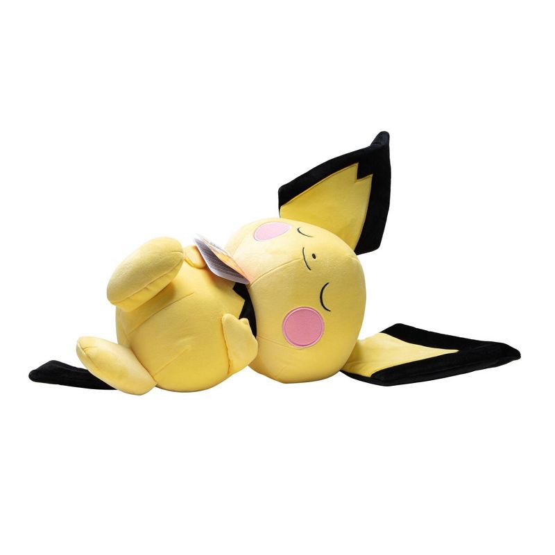 Pokemon Pichu Sleeping Kids&#39; Plush Buddy, 3 of 12