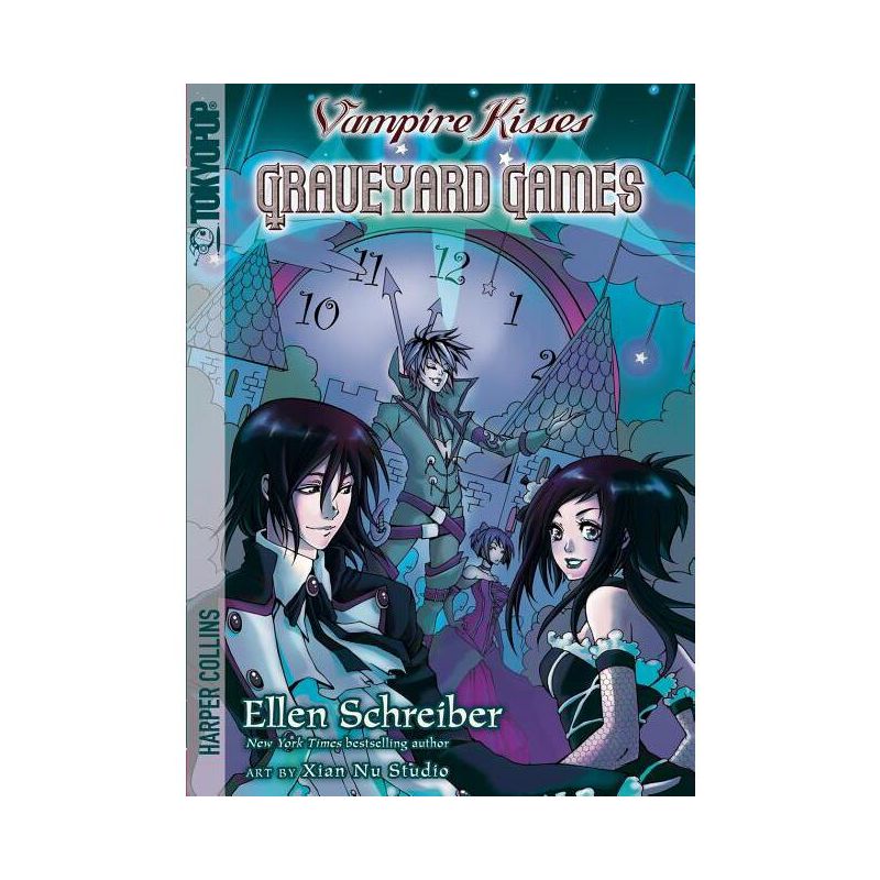 Vampire Kisses: Graveyard Games - by  Ellen Schreiber (Paperback), 1 of 2