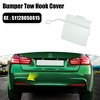 Unique Bargains Car Rear Bumper Tow Hook Cover 51128056615 for BMW 3 Series F30 M-SPORT 2013-2018 Tow Hook Eye Lid Cover Trailer Cap - 2 of 4