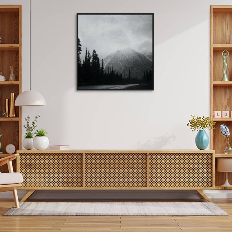 30&#34; x 30&#34; West Coast Wandering Mountains by Laura Marshall Framed Canvas Wall Art Print - Amanti Art, 6 of 11