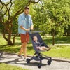 Mini Umbrella Stroller with Adjustable Canopy, Lightweight Travel Stroller for Airplane with 360° Swivel Wheels, 3-Point Safety Harness & Carry Bag - 3 of 4