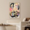 Art Remedy Everyone Hugged Retro Abstract Wall Art Framed - 2 of 4