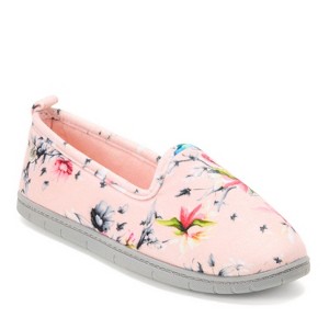 Dearfoams Women's Rachel Velour Closed Back House Slipper - 1 of 4
