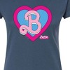 Women's - Barbie - Heart Crest Fitted Graphic T-Shirt - 2 of 3