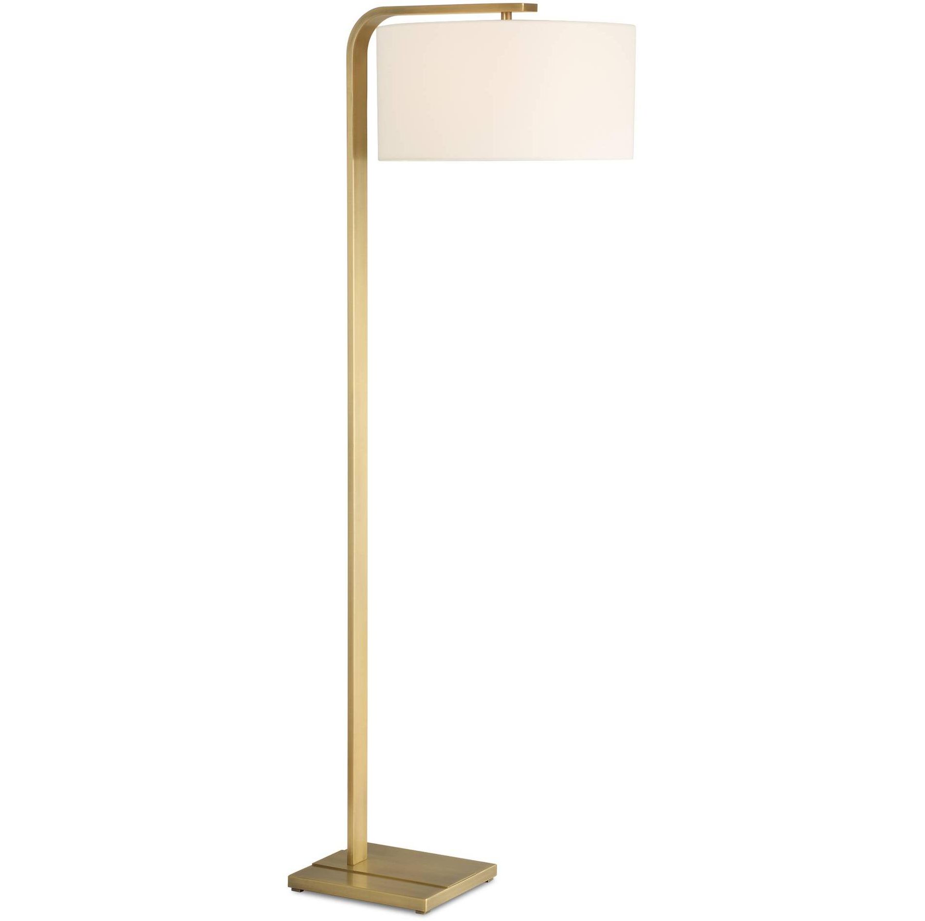 Uttermost Laight 64 1/2" Brass Floor Lamp