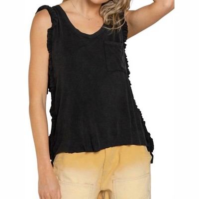 Women's Never Before Lace-Up Back Tank - POL