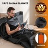 Tangkula Infrared Sauna Blanket Portable Full-Body Personal Sauna for Home Use Relaxation - 2 of 4