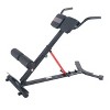 Sunny Health & Fitness Hyperextension Roman Chair with Dip Station - 4 of 4